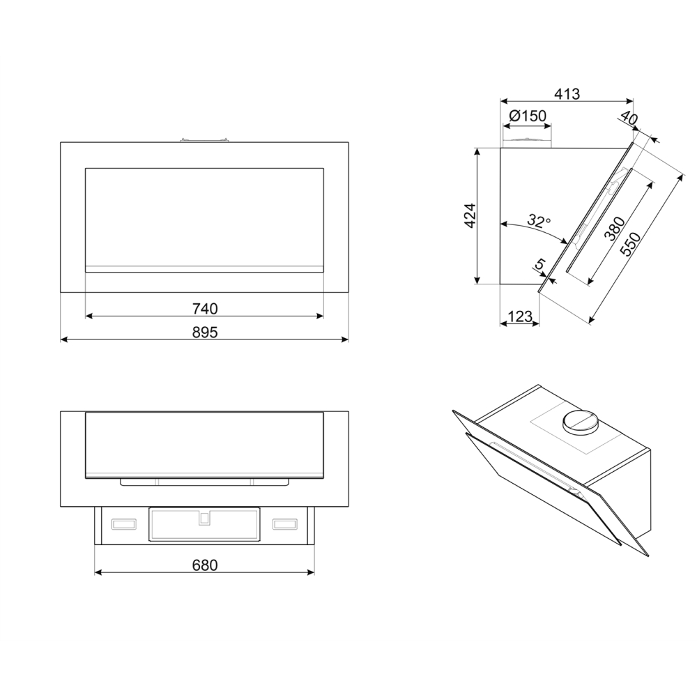 may-hut-mui-ap-tuong-smeg-kv194b3-linea-6 may hut mui ap tuong smeg kv194b3 linea 6 1