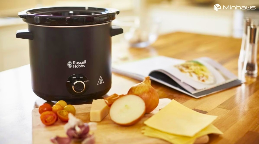 Các cách nấu cháo bằng nồi nấu chậm thơm ngon, tiện lợi mỗi ngày 8 Hạn chế mở nắp nhiều lần khi nấu