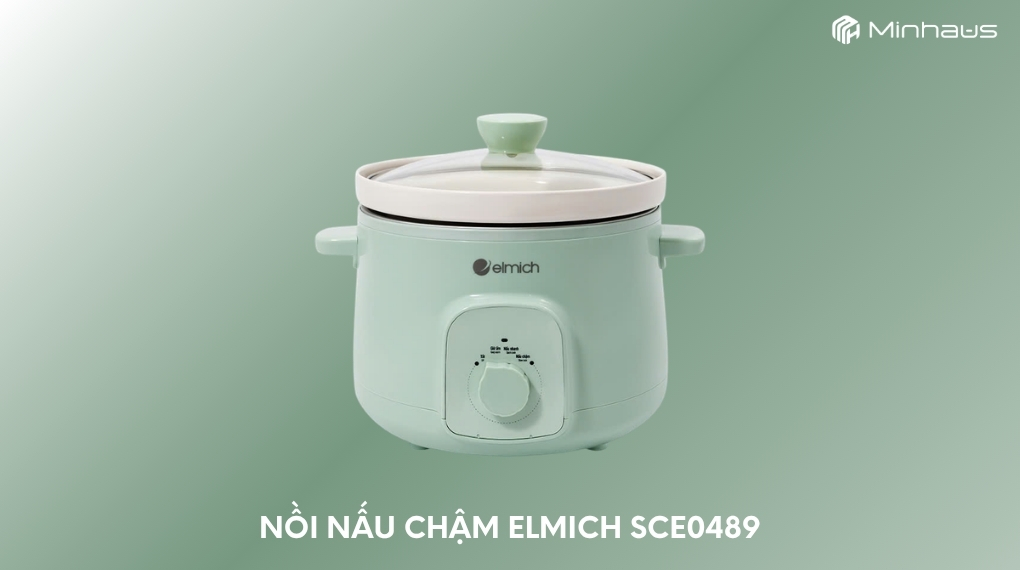 Nồi nấu chậm loại nào tốt? Top 7 nồi nấu chậm đáng mua nhất 8 Elmich SCE0489