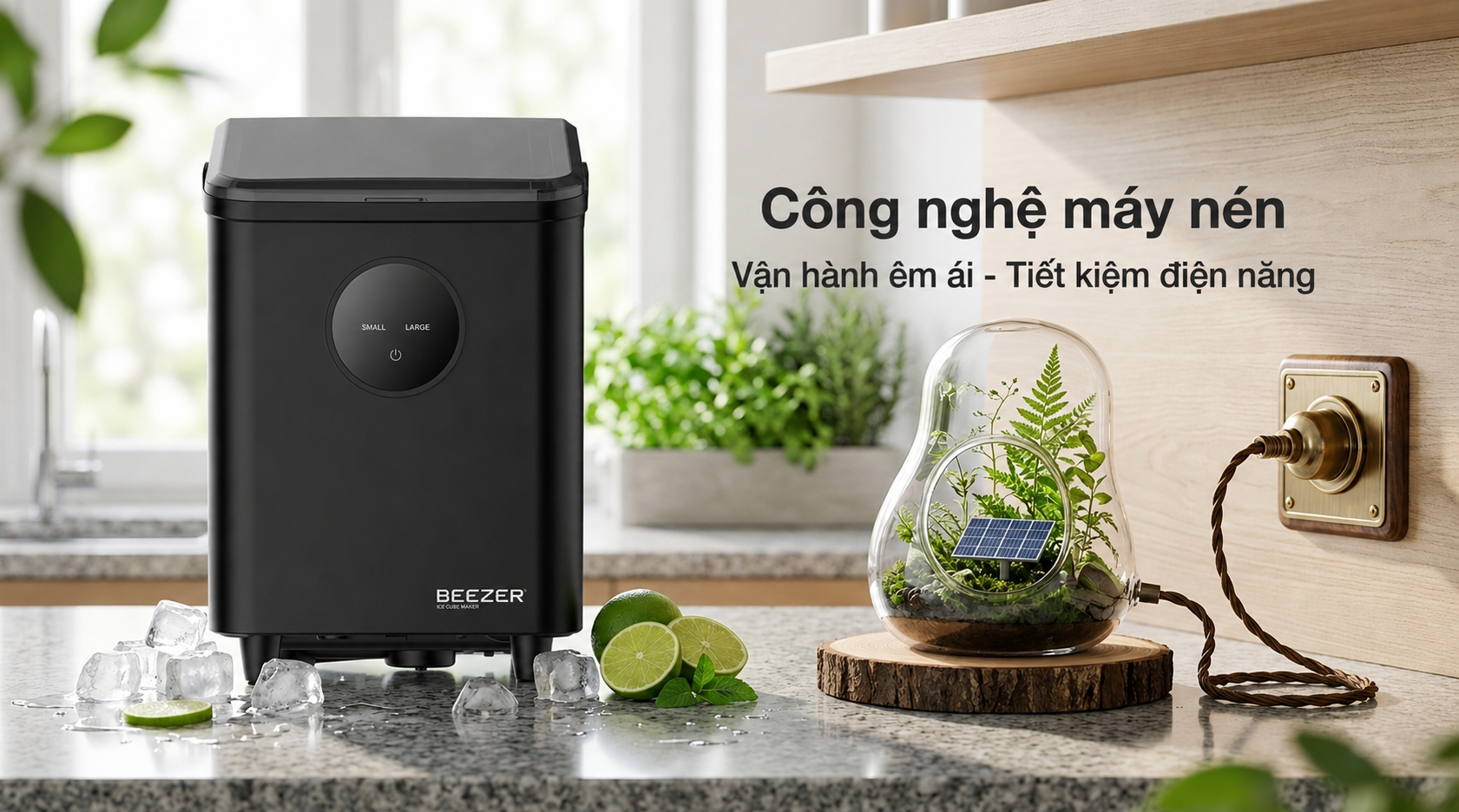 Máy Làm Đá Ritter 952000 BEEZER® IceCube mini tiện lợi và an toàn 4bbb86ed c6c4 4b30 9e34 256097cdfc12
