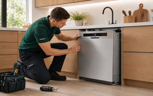 Lắp Máy Rửa Bát Âm Tủ: Hướng Dẫn Từ A–Z Để Máy Vận Hành Hoàn Hảo 2 Sơ đồ bố trí điện — nước cấp — nước thoát khi lắp máy rửa bát âm tủ
