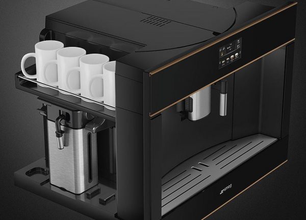 Showroom Bán Máy Pha Cà Phê Tại TPHCM Chính Hãng 6 Smeg CMS4604NR Âm tủ