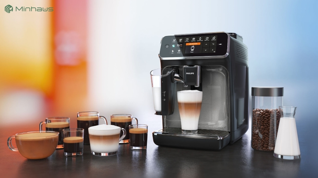 Phân loại máy pha cà phê cappuccino: Tự động, bán tự động, viên nén - Loại nào phù hợp với bạn? 7 Máy pha cà phê cappuccino tự động là lựa chọn phù hợp cho người bận rộn hoặc ưu tiên sự tiện lợi