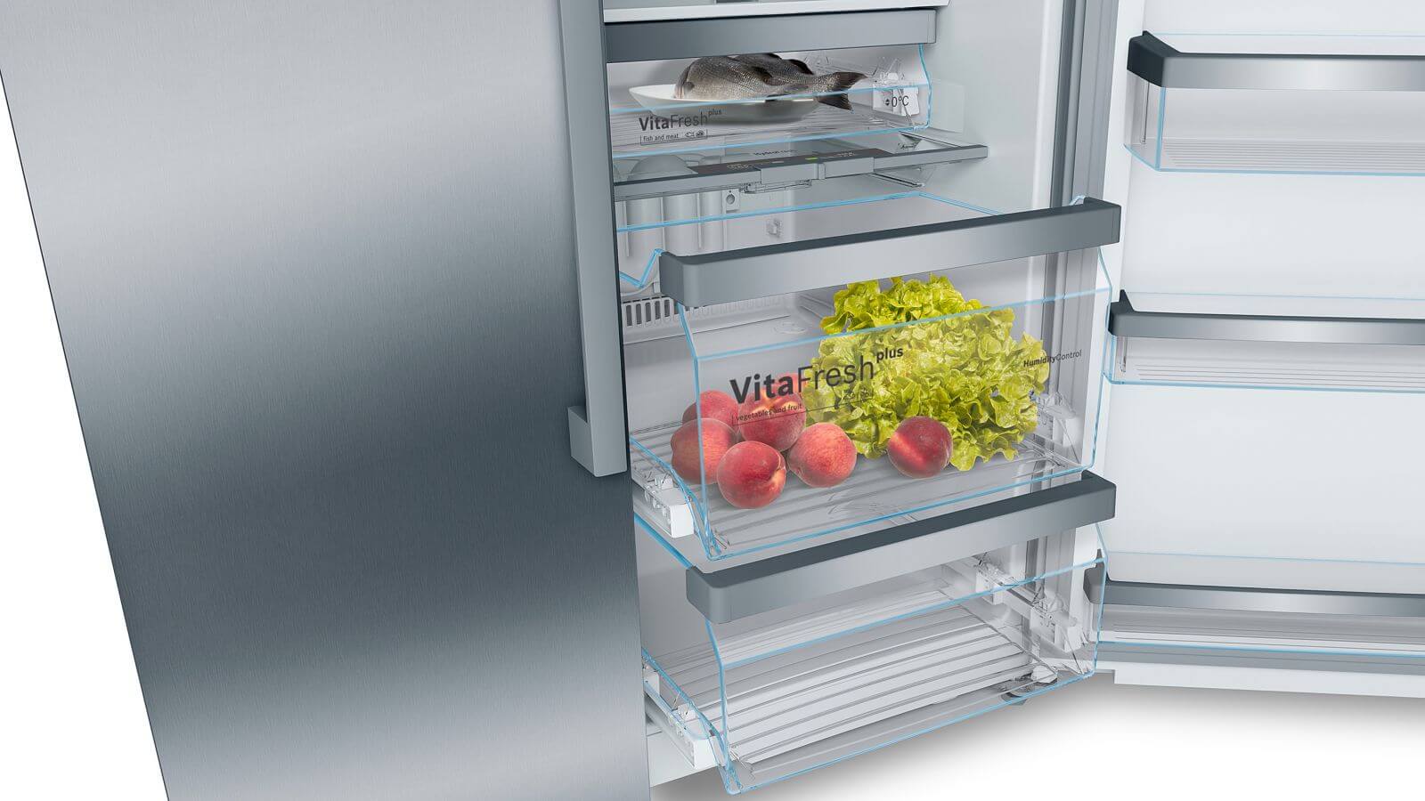 Cách làm đá tủ lạnh Bosch: hướng dẫn từng bước và khắc phục khi tủ không ra đá 1 Hệ thống làm đá tự động IceTwister trên tủ lạnh Bosch Side-by-Side