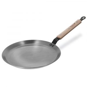 Chảo thép carbon De Buyer 5715 Round crepe pan MINERAL B BOIS 3 chao thep carbon de buyer 5715 round crepe pan mineral b bois 1