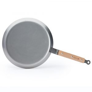 Chảo thép carbon De Buyer 5715 Round crepe pan MINERAL B BOIS 6 chao thep carbon de buyer 5715 round crepe pan mineral b bois 12