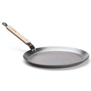 Chảo thép carbon De Buyer 5715 Round crepe pan MINERAL B BOIS 8 chao thep carbon de buyer 5715 round crepe pan mineral b bois 3