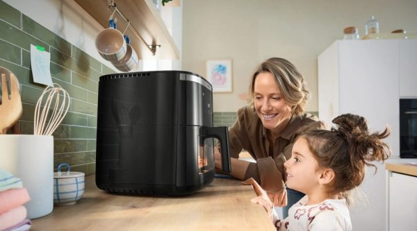 Cách làm đùi gà chiên xù giòn rụm chuẩn vị nhà hàng 8 Nồi chiên không dầu Bosch MAF671B0 Series 6