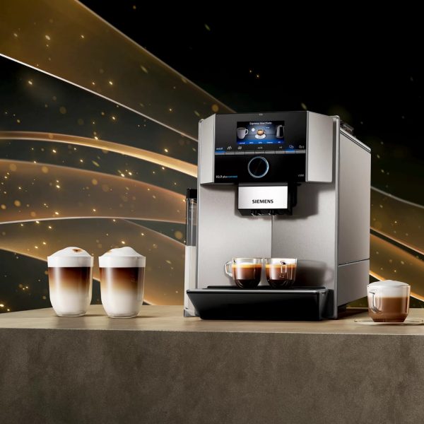 Khám Phá Sức Mạnh Hệ Thống SensoFlow Trên Máy Pha Cà Phê 7 Máy Pha Cafe Siemens EQ.9 Plus s500