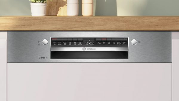 Kích thước máy rửa chén Bosch serie 4 theo kiểu dáng 3 Máy rửa chén Bosch Serie 4 bán âm bảng điều khiển lộ ra ngoài tủ bếp