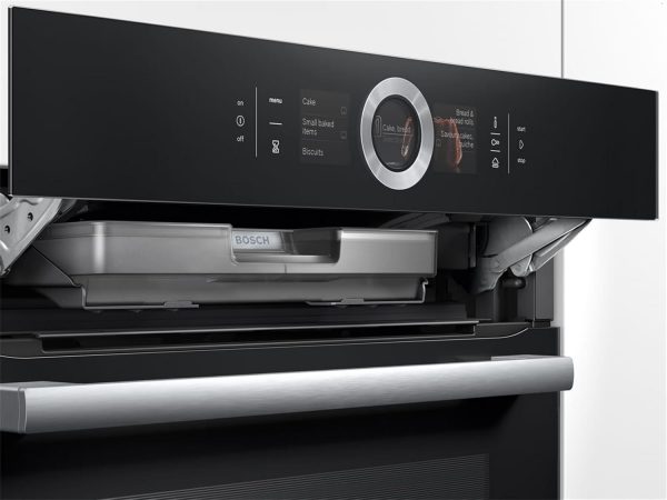 Review Lò Nướng Hơi Nước Bosch: Có Thực Sự Đáng Mua? 6 Khay chứa nước lò nướng hơi nước Bosch — kéo ra từ phía trước để đổ nước trước khi nấu