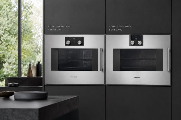 Lò nướng kèm hấp Gaggenau: Công nghệ hấp–nướng Đức | Minhaus 2 Gaggenau Series 200 và Series 400 lò nướng kèm hấp so sánh
