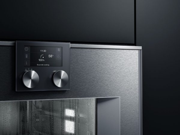 Lò nướng kèm hấp Gaggenau: Công nghệ hấp–nướng Đức | Minhaus 3 lò nướng Gaggenau màn hình cảm ứng chức năng sous-vide