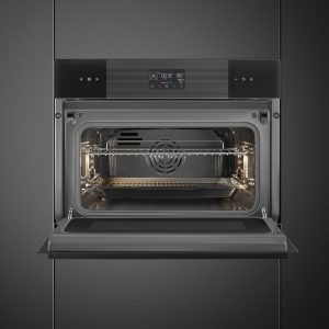 Lò nướng kèm vi sóng Smeg SO4102M1B3 Linea âm tủ 6 lo nuong kem vi song smeg so4102m1b3 linea am tu 4