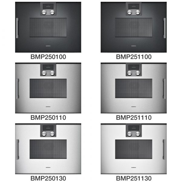 Khám Phá Lò Vi Sóng Gaggenau Sang Trọng Cho Bếp Hiện Đại 5 Lò nướng kèm vi sóng Gaggenau BMP25 Series 200 âm tủ