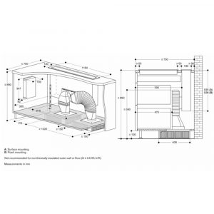 Máy hút mùi âm bàn Gaggenau AL400122 Series 400 15 may hut mui am ban gaggenau al400122 series 400 11