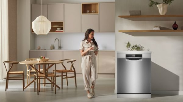 M&aacute;y rửa b&aacute;t Bosch - c&ocirc;ng nghệ sấy Zeolith v&agrave; AquaStop trọn đời