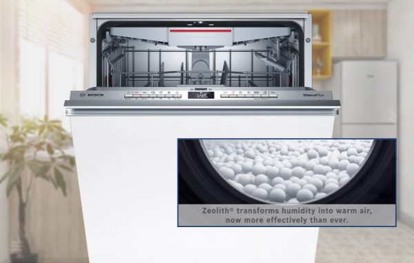 Máy rửa bát Bosch độc lập sở hữu công nghệ sấy Zeolith