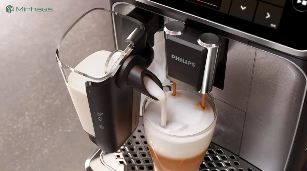Đánh giá máy pha cafe Philips 5400 series: Có thực sự đáng mua? 10 LatteGo vẫn thiên về tạo bọt sữa tự động truyền thống thay vì microfoam mịn