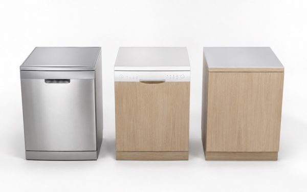 so sánh máy rửa bát Bosch độc lập bán âm và âm toàn phần