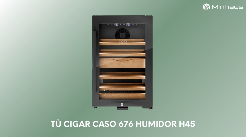 Tủ cigar là gì? Tất tần tật về tủ bảo quản cigar cho người mới 7 Tủ cigar CASO 767 Humidor H45