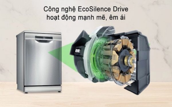 Máy giặt Bosch Serie 6: Đầy đủ thông tin chính hãng 2 Công nghệ EcoSilience Drive trên máy giặt Bosch Serie 6