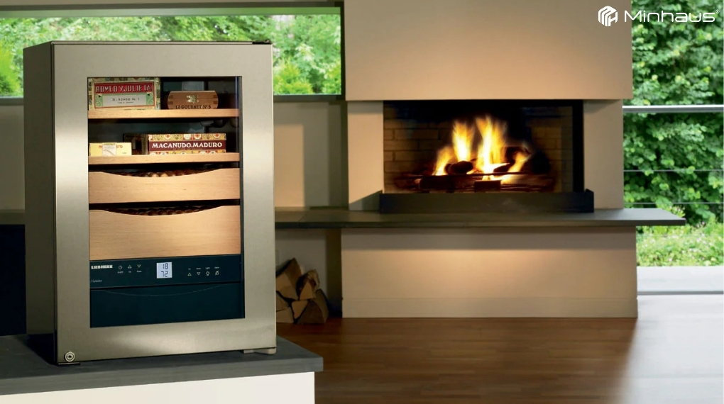 Top 7 tủ bảo quản xì gà được ưa chuộng hiện nay (năm 2026) 2 Tủ bảo quản xì gà Liebherr Zkes 453