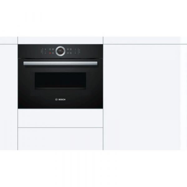 Lò Nướng Kiêm Lò Vi Sóng Bosch: So Sánh 5 Model Serie 8 Đáng Đầu Tư Nhất 2026 3 Lò nướng kiêm vi sóng Bosch CMG633BB1 Serie 8 lắp đặt âm tủ trong bếp gia đình