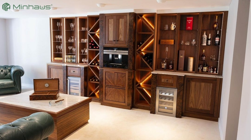 Khám phá ưu nhược điểm của tủ xì gà điện trước khi đầu tư 4 Tủ xì gà điện còn có thể trở thành một điểm nhấn trong không gian nội thất