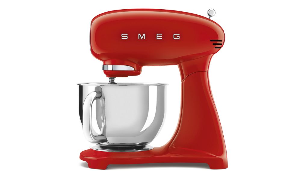 Máy trộn bột đa năng Smeg SMF05RDEU - tổng quan thiết kế 1
