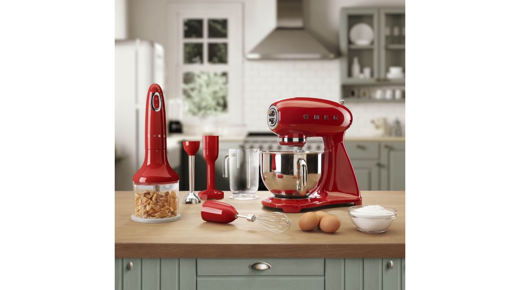 Máy trộn bột đa năng Smeg SMF05RDEU - dụng cụ làm bánh cần thiết cho gia đình 11