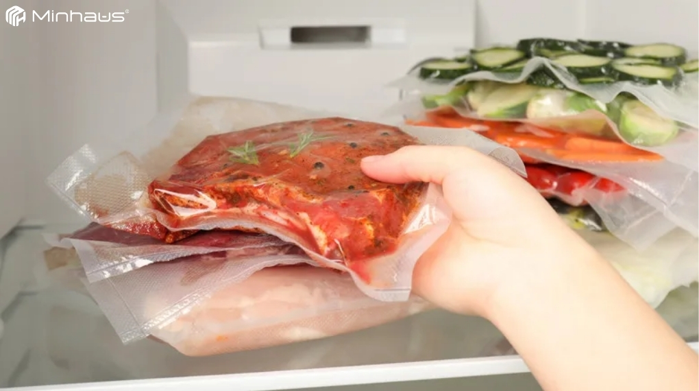 Meal prep bằng máy sous vide - Những điều bạn cần biết 8 Thực phẩm có thể được bảo quản trong ngăn mát hoặc ngăn đông