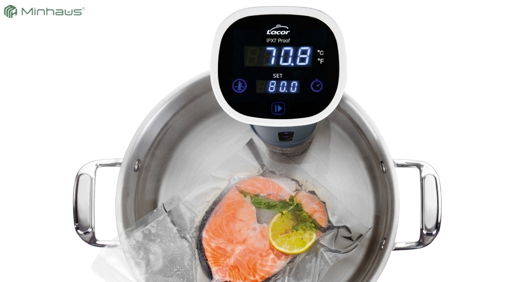 Máy sous vide Lacor Gourmet có gì nổi bật? Đánh giá chi tiết 7 Người dùng nên kết hợp máy sous vide Lacor Gourmet với máy hút chân không và túi/lọ thủy tinh chuyên dụng