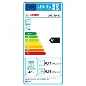 Lò nướng kèm hấp Bosch CSG7364B1 Series 8 âm tủ 13 lo nuong kem hap bosch csg7364b1 series 8 am tu 13