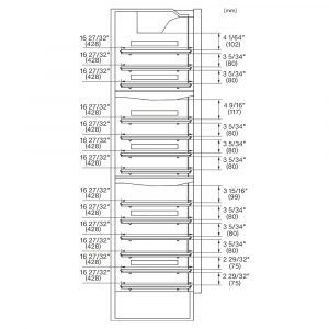 Tủ bảo quản rượu vang Miele KWT 2612 Vi MasterCool 104 chai âm tủ 15 tu bao quan ruou vang miele kwt 2612 vi mastercool 13