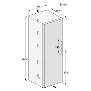 Tủ đông Miele 277 lít FNS 4382 D 23 tu lanh miele 278 lit fns 4382 d 16