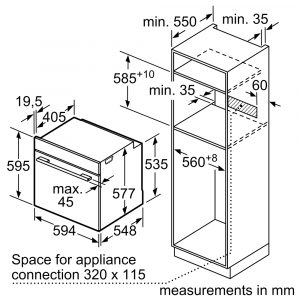 Lò nướng kèm hấp Bosch HSG938DB2 Series 8 âm tủ 16 lo nuong kem hap bosch hsg938db2 series 8 am tu 10