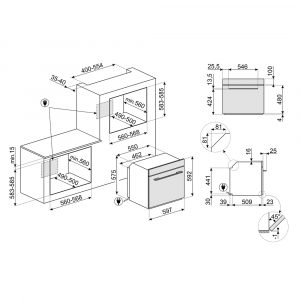 Lò nướng Smeg SO6102TB3 Linea âm tủ 14 lo nuong smeg so6102tb3 linea am tu 8