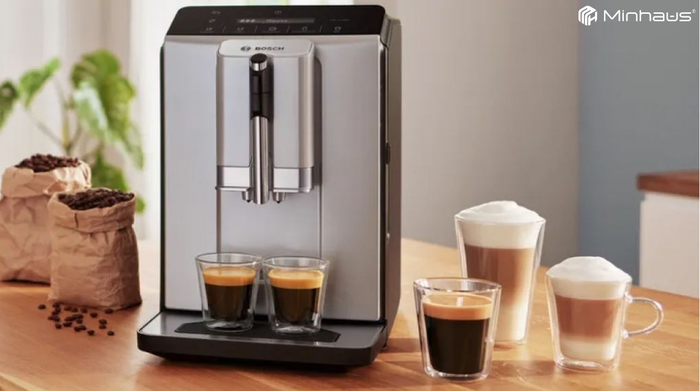 Máy pha cà phê Bosch VeroCafe Series 2 là gì? Có nên mua không? 3 Máy pha cà phê tự động Bosch TIE20301