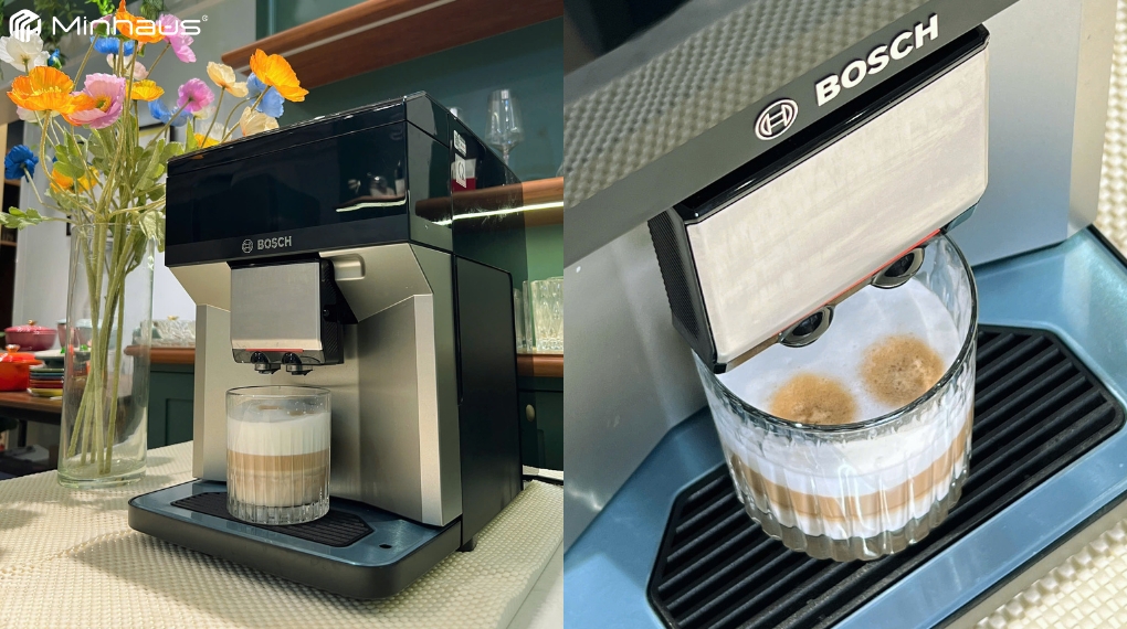 Các dòng máy pha cafe Bosch Series 2, 4, 6 và 8 - Nên chọn loại nào? 3 Máy pha cafe Bosch Series 4
