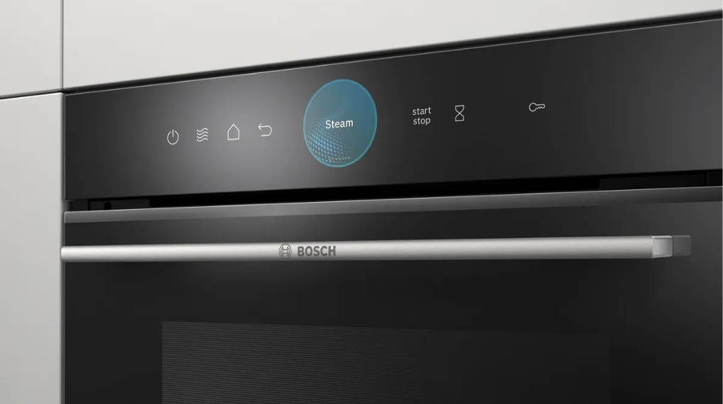 Tính năng Added Steam trên lò nướng Bosch là gì? Công dụng và cách dùng 3 Tính năng Added Steam hoạt động dựa trên sự kết hợp đồng bộ giữa ngăn chứa nước và bộ phận tạo hơi độc lập