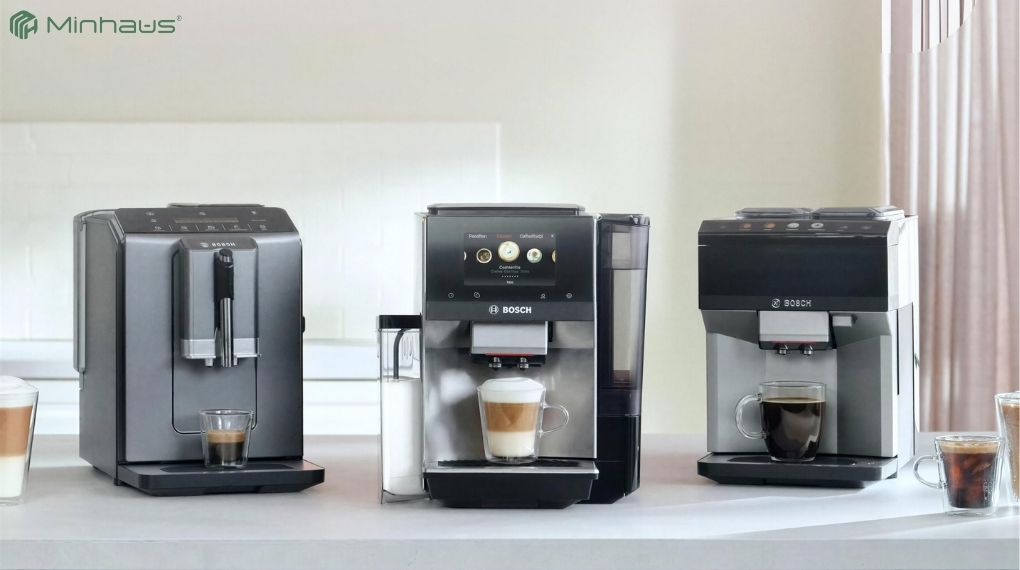 Các dòng máy pha cafe Bosch Series 2, 4, 6 và 8 - Nên chọn loại nào? 7 Các dòng máy pha cafe Bosch Series 2, Series 8 và Series 4