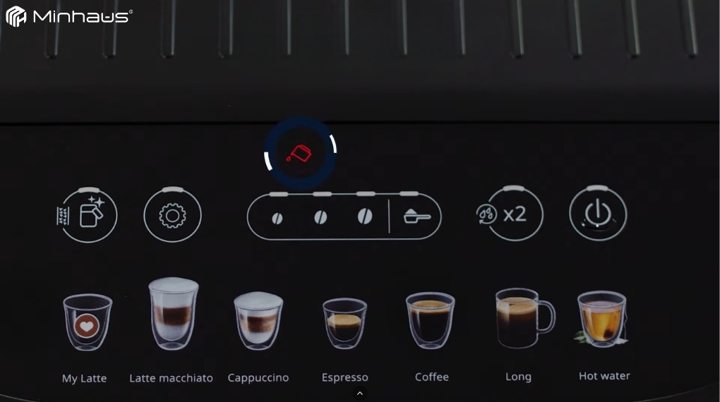 Tổng hợp các lỗi máy pha cà phê De'Longhi và cách khắc phục 4 Đèn cảnh bình chứa nước trên máy pha cà phê De’Longhi