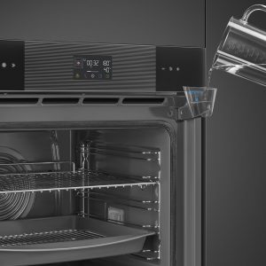 Lò nướng kèm hấp Smeg SOP6102S2PB3 Linea âm tủ 3 lo nuong kem hap smeg sop6102s2pb3 linea am tu 1