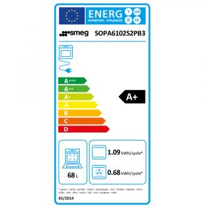 Lò nướng kèm hấp Smeg SOP6102S2PB3 Linea âm tủ 12 lo nuong kem hap smeg sop6102s2pb3 linea am tu