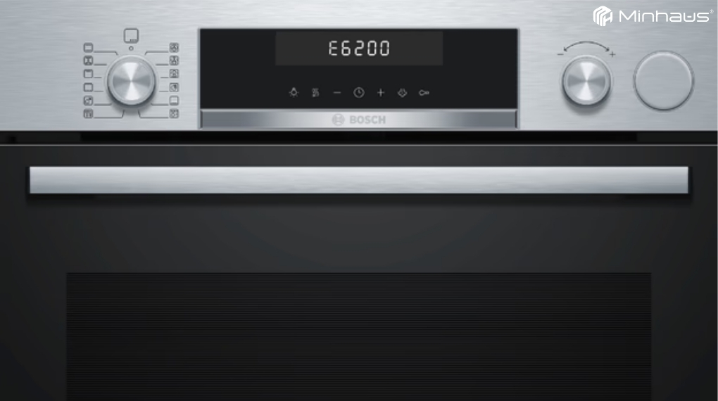 Các mã lỗi lò nướng Bosch thường gặp và cách khắc phục hiệu quả tại nhà 7 Lỗi E6200 xuất hiện khi đầu dò nhiệt độ gặp sự cố mất tín hiệu kết nối hoặc chập mạch
