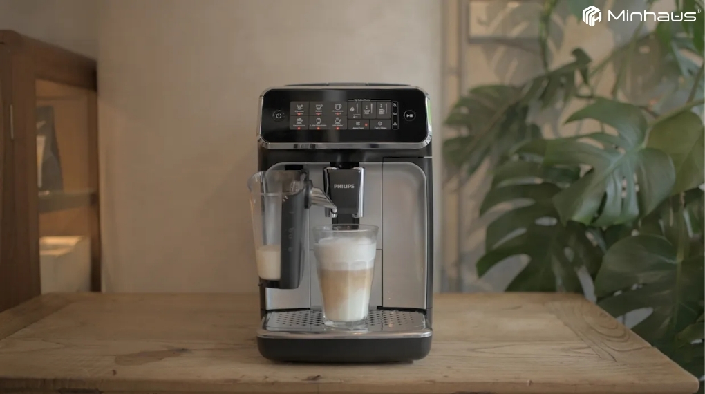 Có nên mua máy pha cà phê De'Longhi Magnifica Evo? Đánh giá chi tiết 12 Máy pha cà phê Philips 3200 Series LatteGo