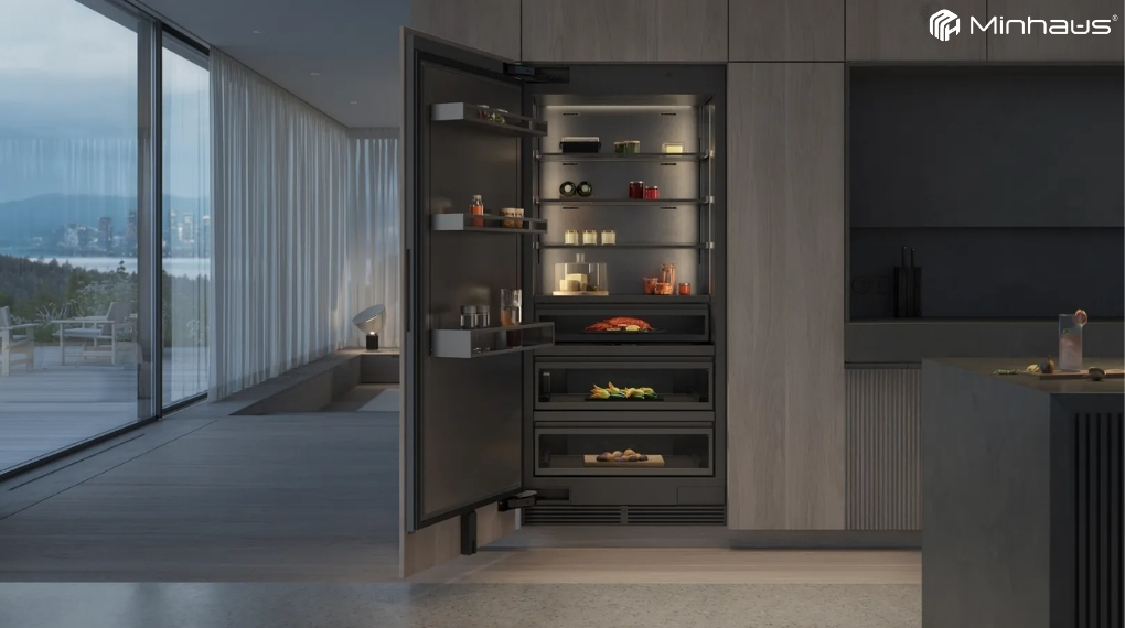Tủ lạnh nhập khẩu Đức: Nên chọn Miele, Liebherr, Gaggenau hay Bosch? 20 Tủ lạnh nhập khẩu Đức - Gaggenau
