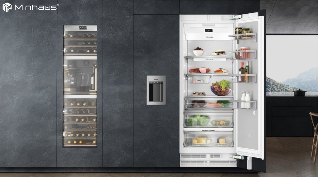 Tủ lạnh nhập khẩu Đức: Nên chọn Miele, Liebherr, Gaggenau hay Bosch? 4 Tủ lạnh nhập khẩu Đức - Miele